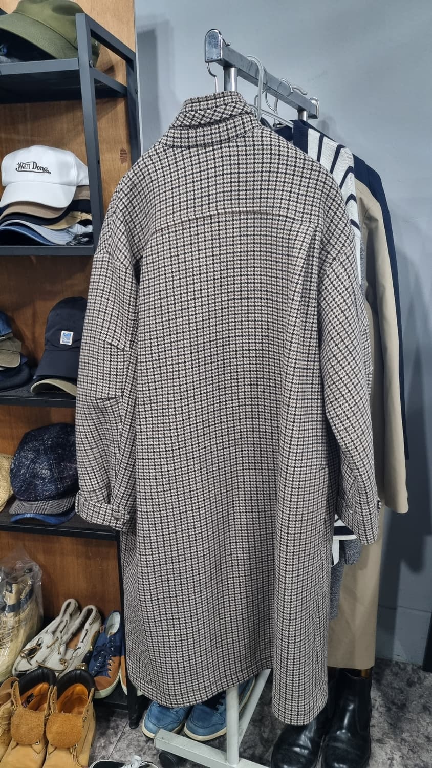 스튜디오 톰보이 레이디 오버사이즈(프리) 울체크코트 (사이즈 사진첨부) 상품이미지3