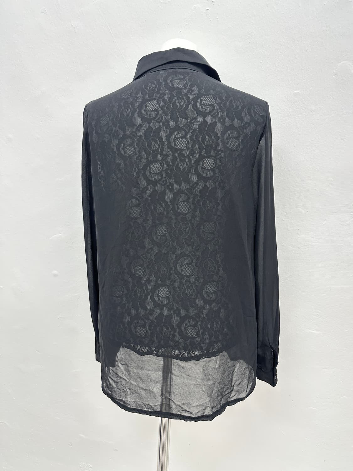 Wiz island Sheer Embroidered Shirts 상품이미지4