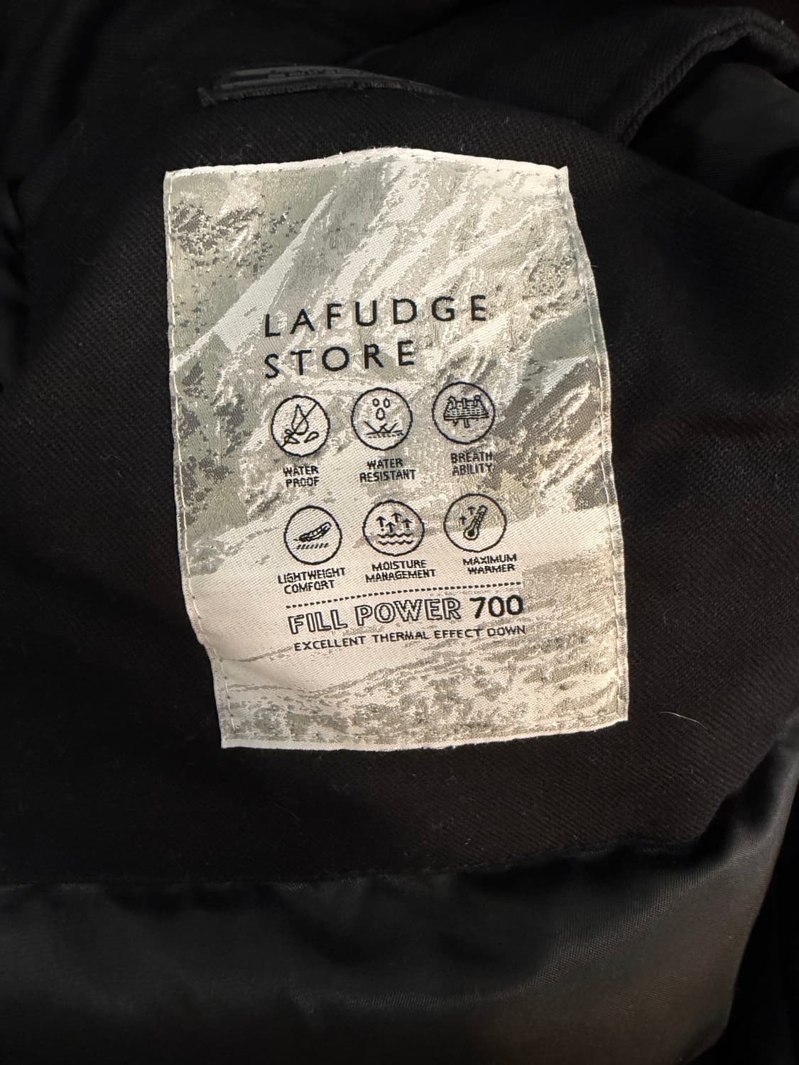 Lafudge Store Heavy Duck Down parka XL 상품이미지5