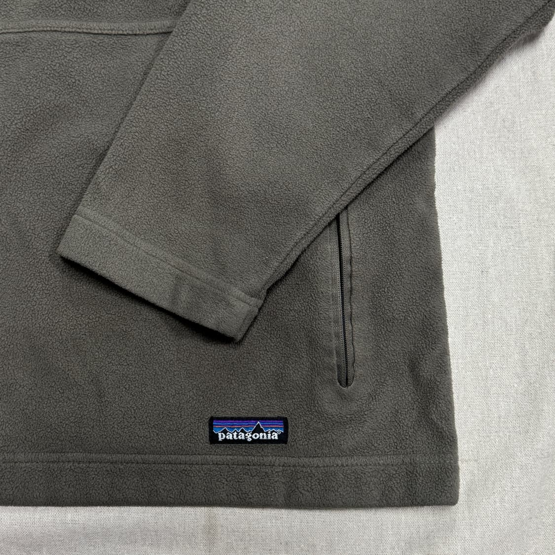 파타고니아 90s 카키브라운 신칠라 후리스 L 상품이미지2