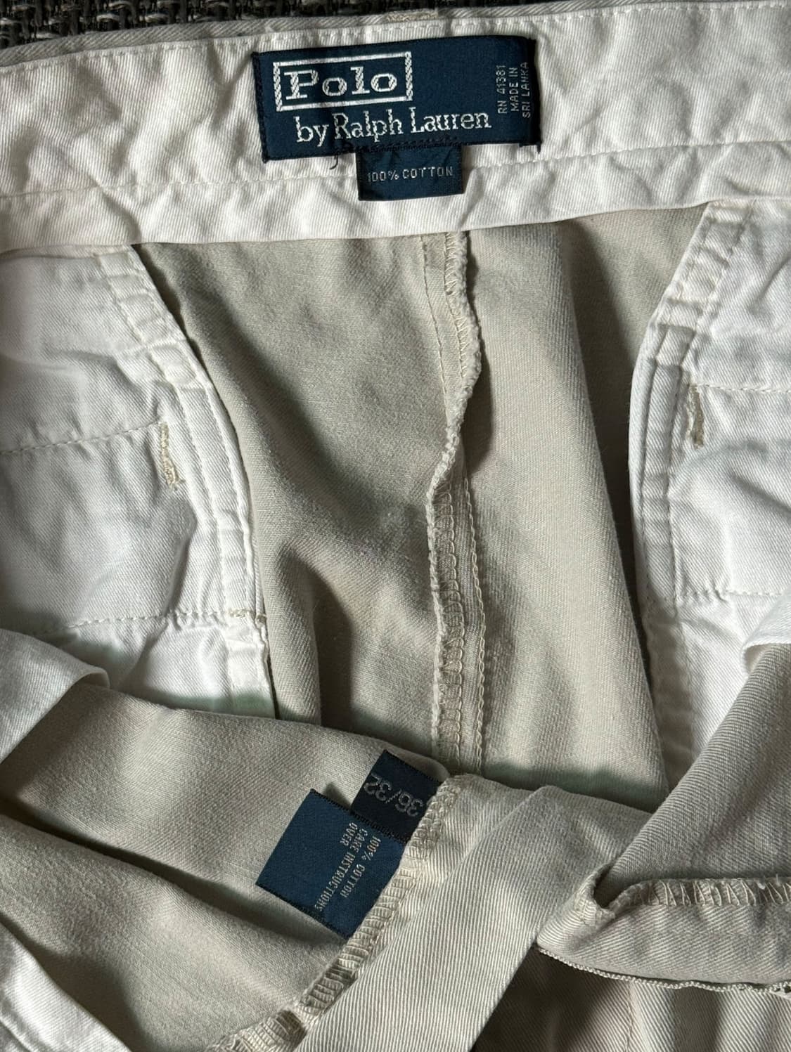 (35) 폴로 랄프로렌 플랫 플리츠 클래식 치노 팬츠 상품이미지4