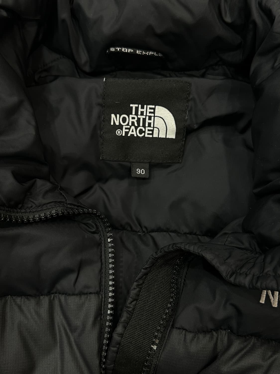 노스페이스 700 조끼 패딩 블랙 상품이미지3