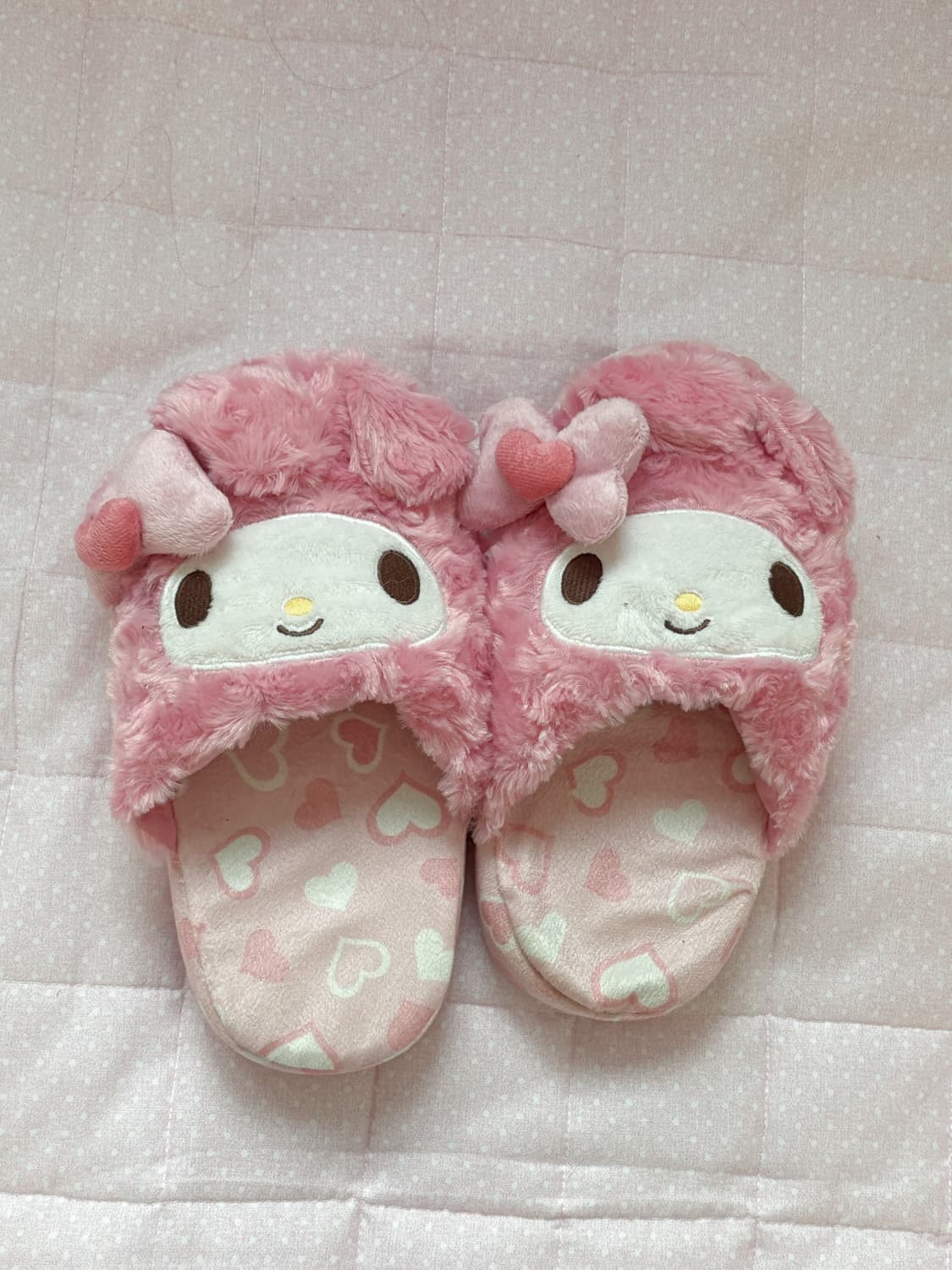 마이멜로디 로즈보아 방꾸 룸슈즈 슬리퍼 히메갸루 라떼갸루 리즈리사 상품이미지1