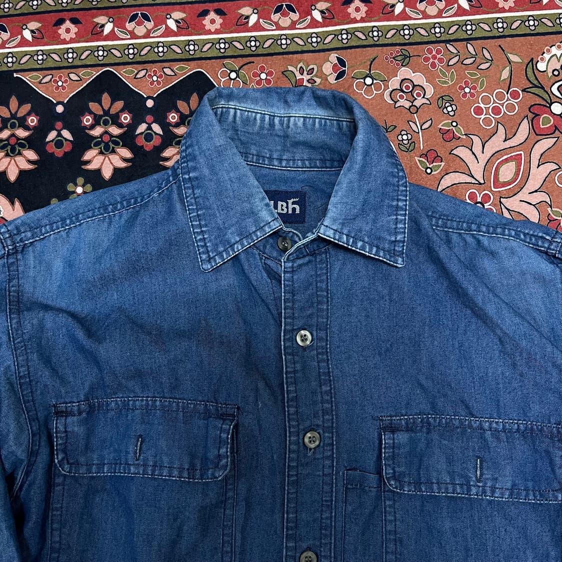 KALB 포켓 데님 셔츠 M/95 상품이미지2