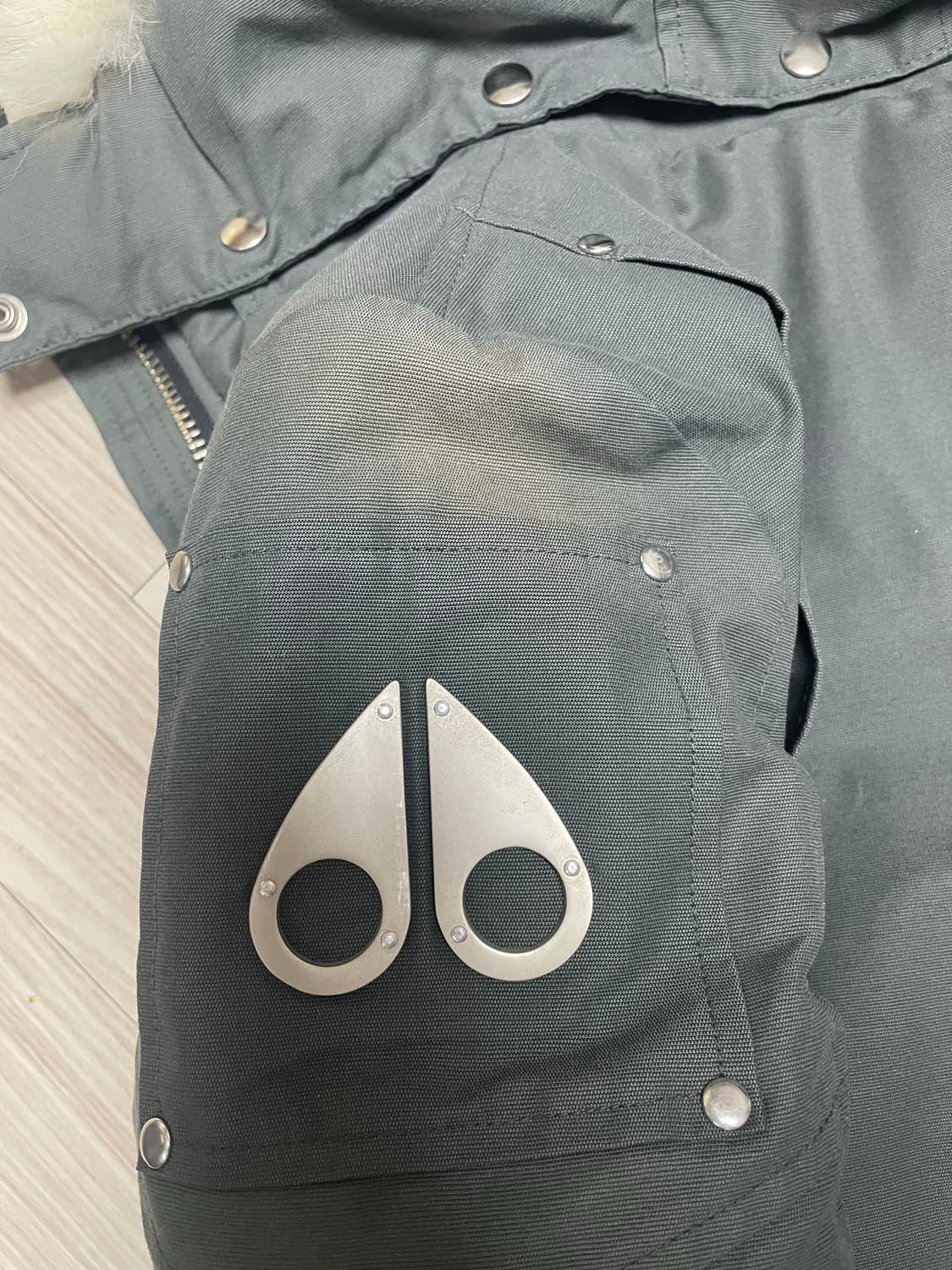 무스너클 스틸링 여성 롱패딩 XS 상품이미지8