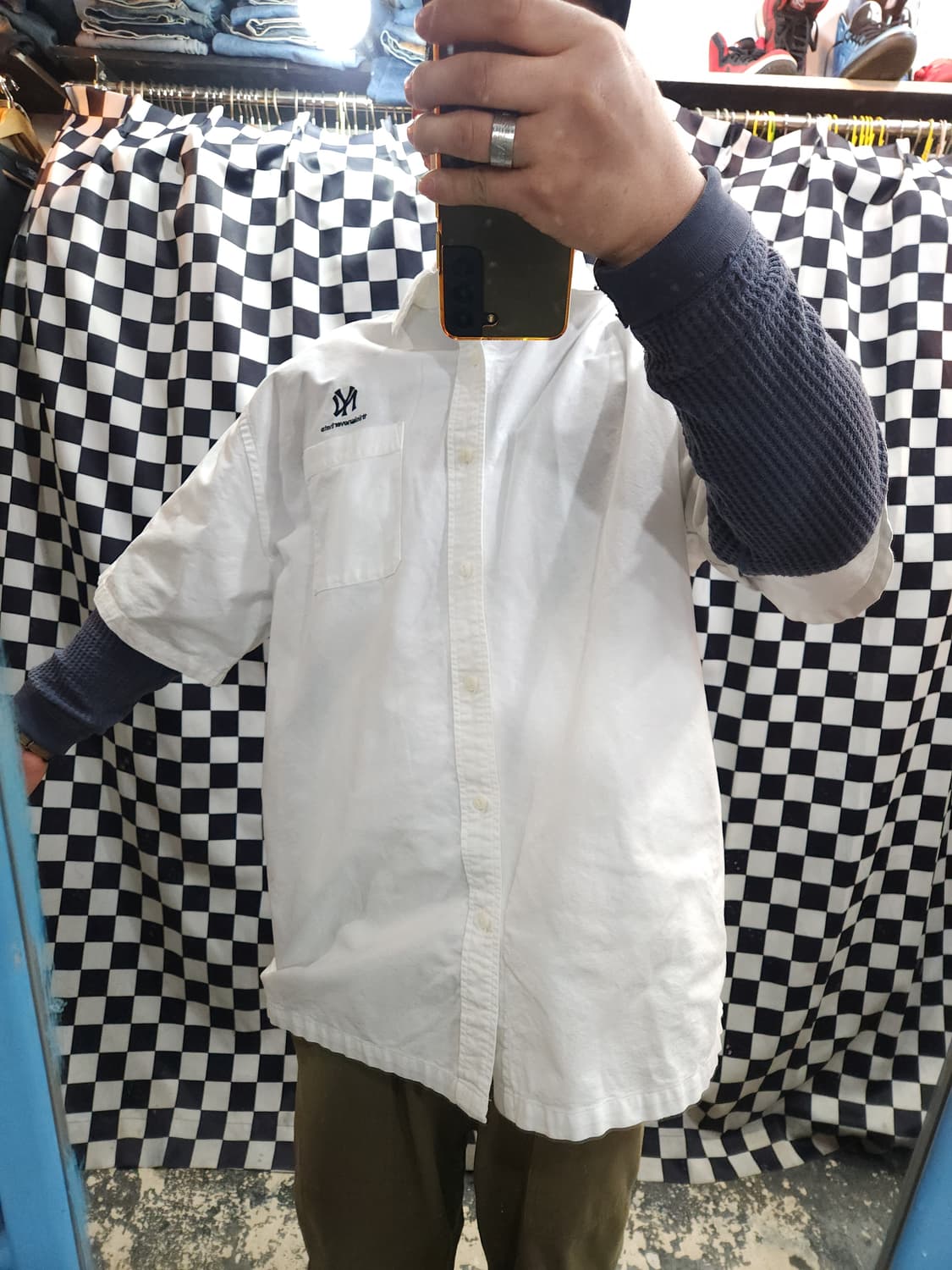 뉴에라 디스이즈네버댓 뉴욕양키스 옥스포드 셔츠

 상품이미지9