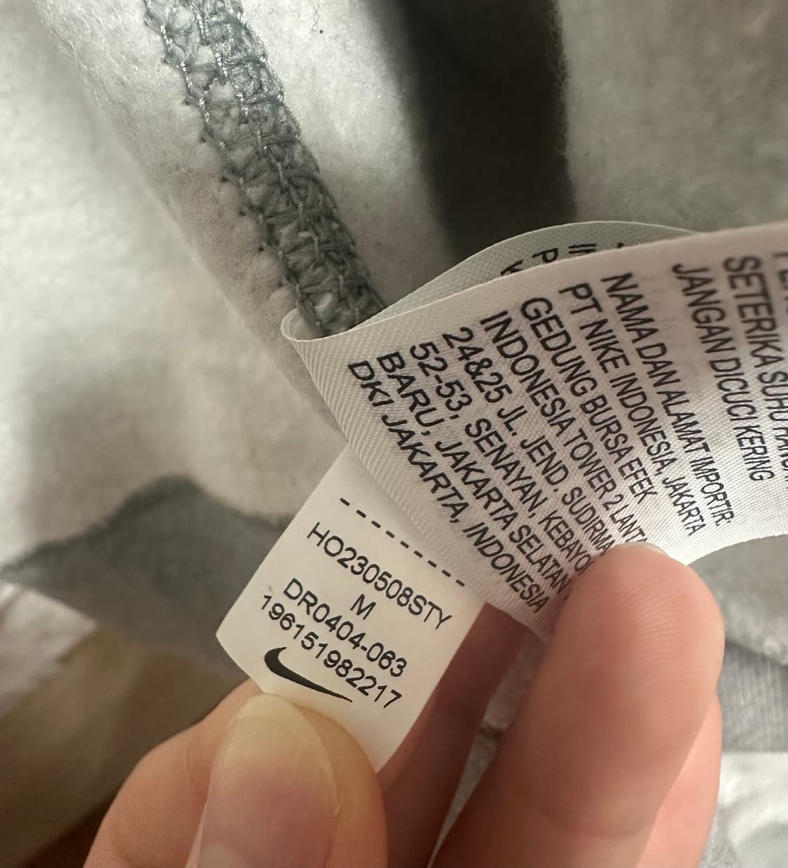 나이키 NRG 솔로 스우시 풀 집업 후드 다크 그레이 헤더 - 아시아 M 상품이미지2