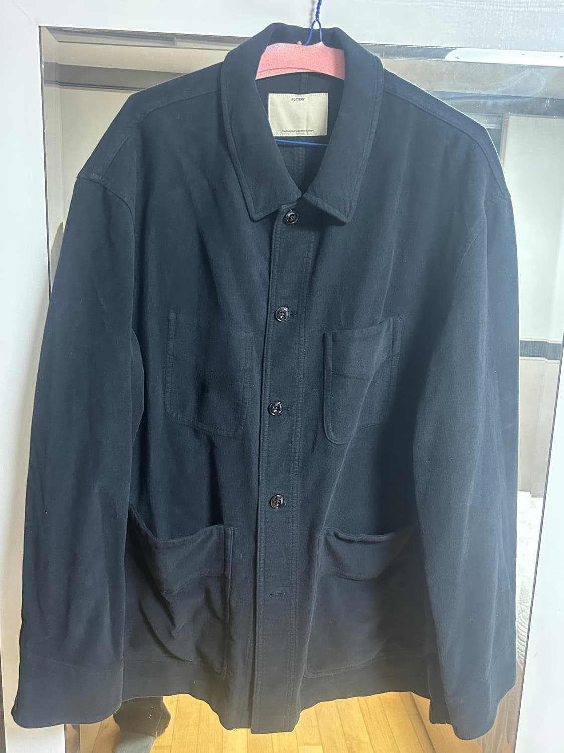 포터리 몰스킨 워크자켓 (3사이즈/다크네이비) 상품이미지3