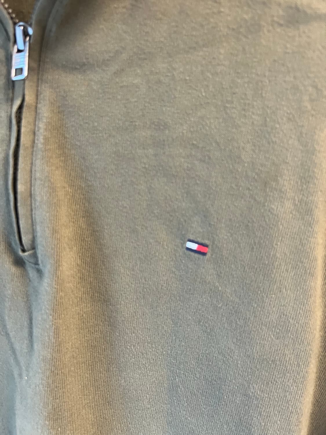 타미힐피거 니트 반집업 상품이미지2