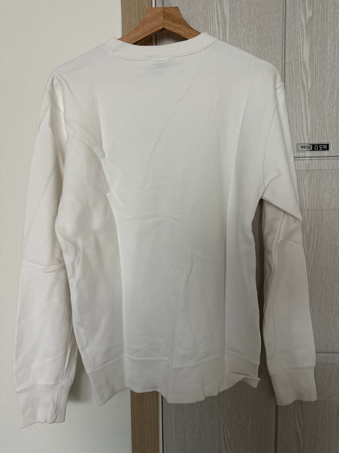 챔피온 맨투맨 흰색 라지 상품이미지2