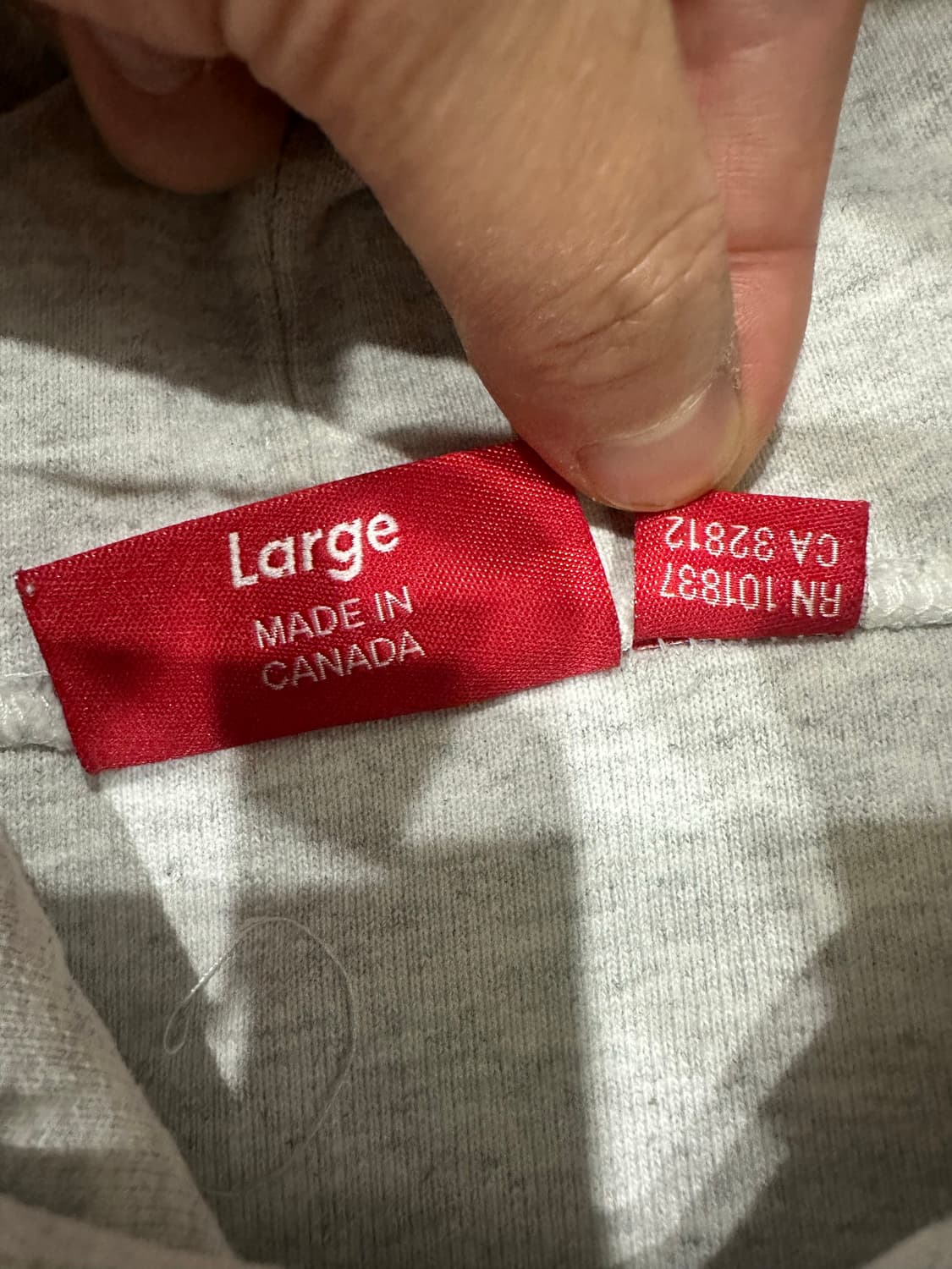 슈프림 ss18 리버스 플리스 후드티 상품이미지7