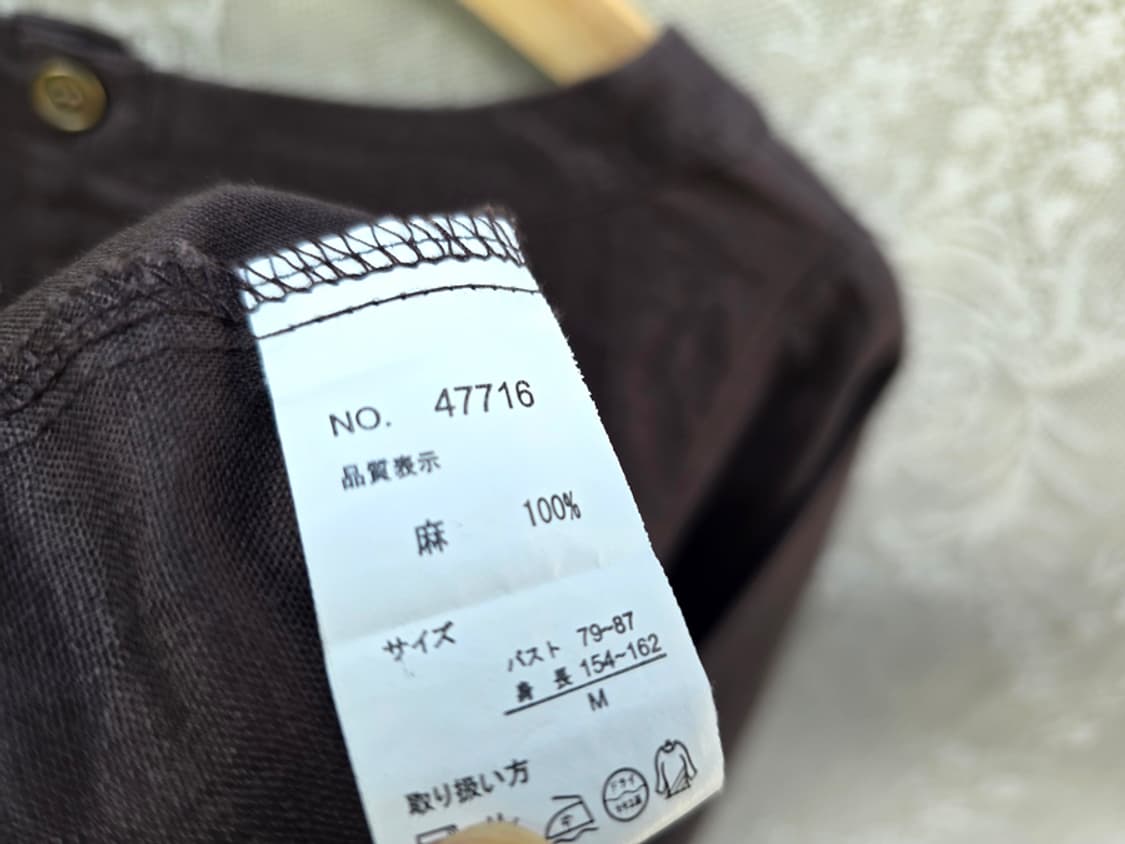 프렌치 리넨  블라우스  상품이미지7