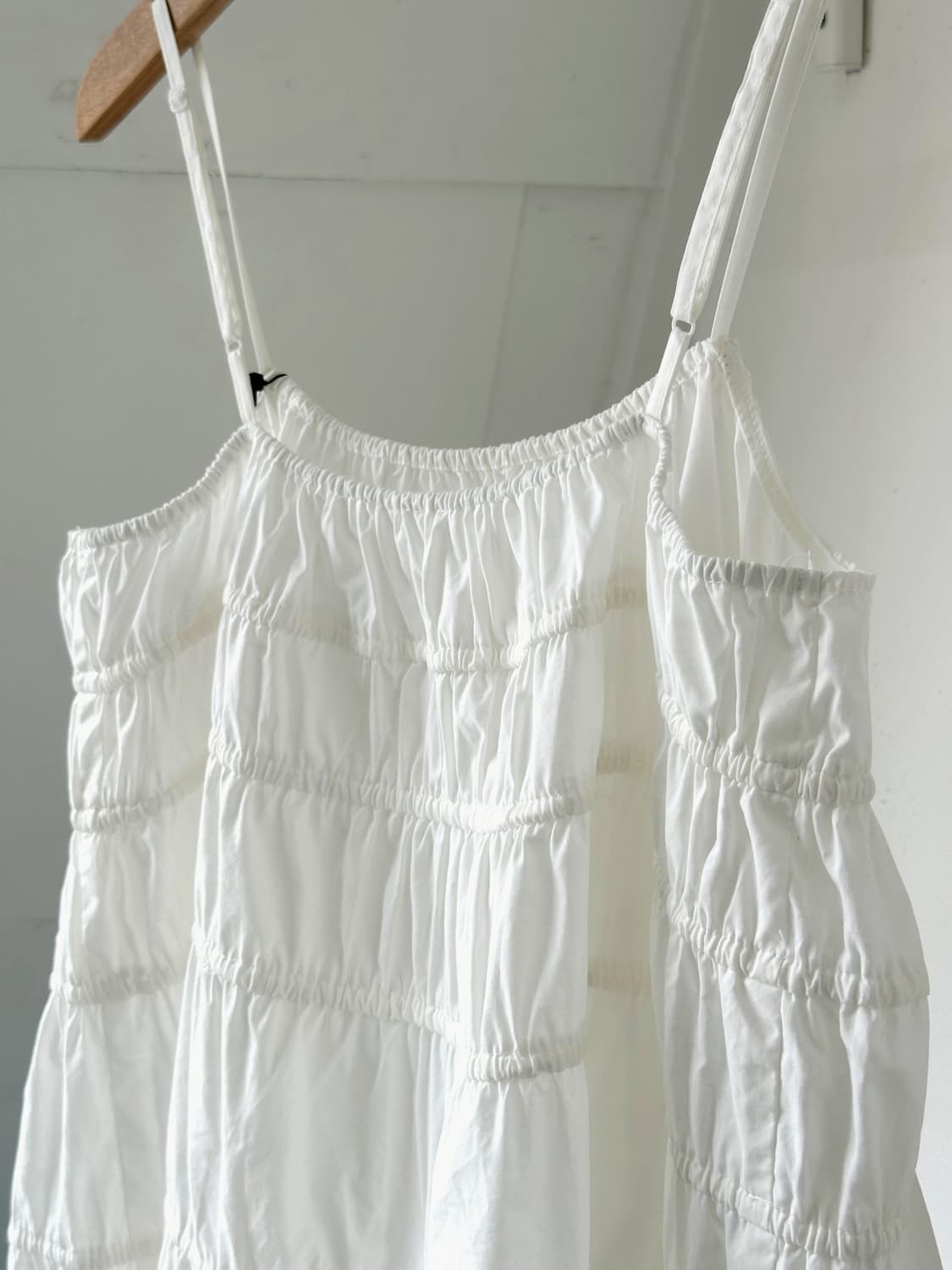 Wide silhouette cotton string sleeveless 상품이미지6