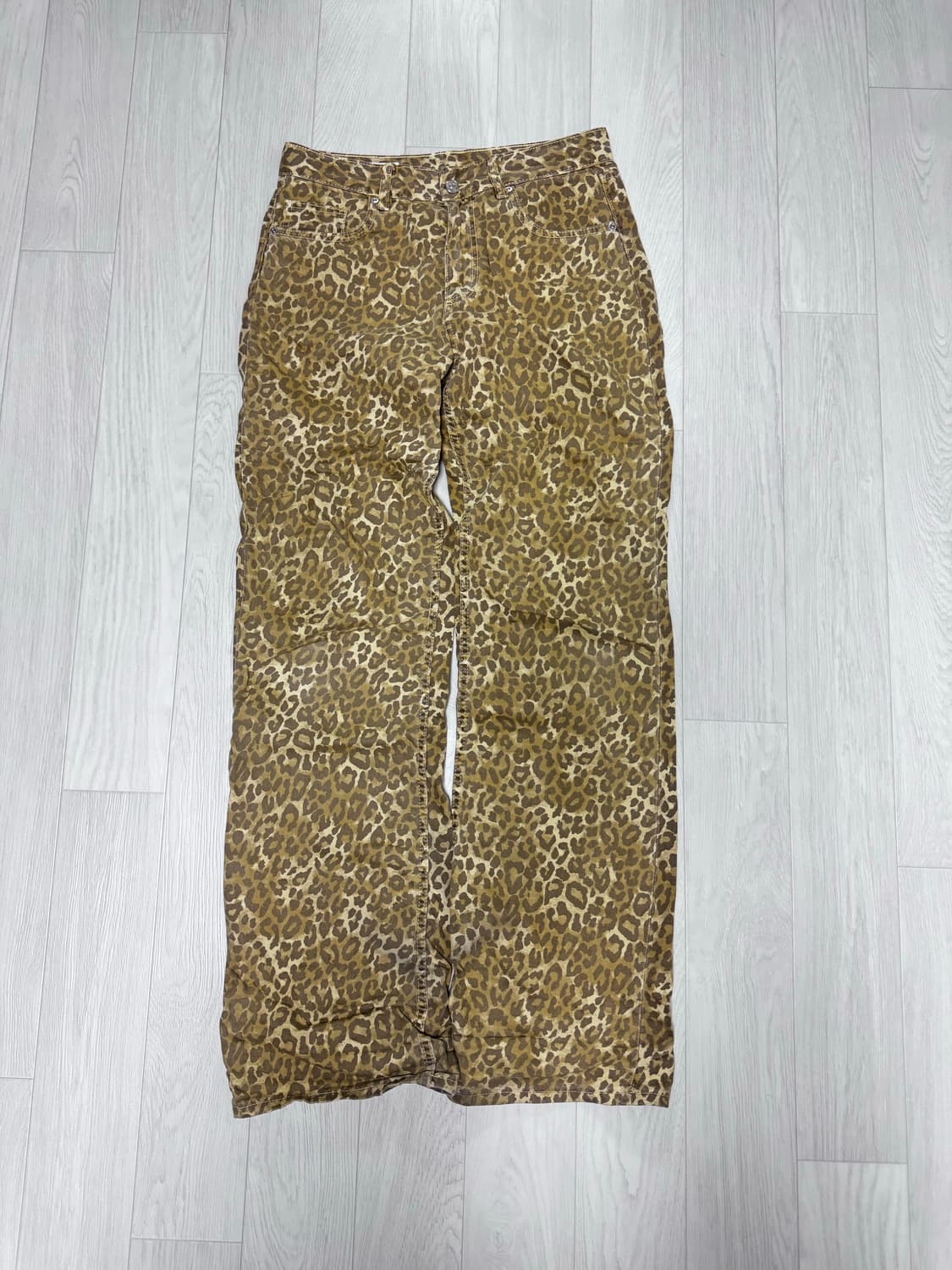 자라 레오파드 팬츠 상품이미지1