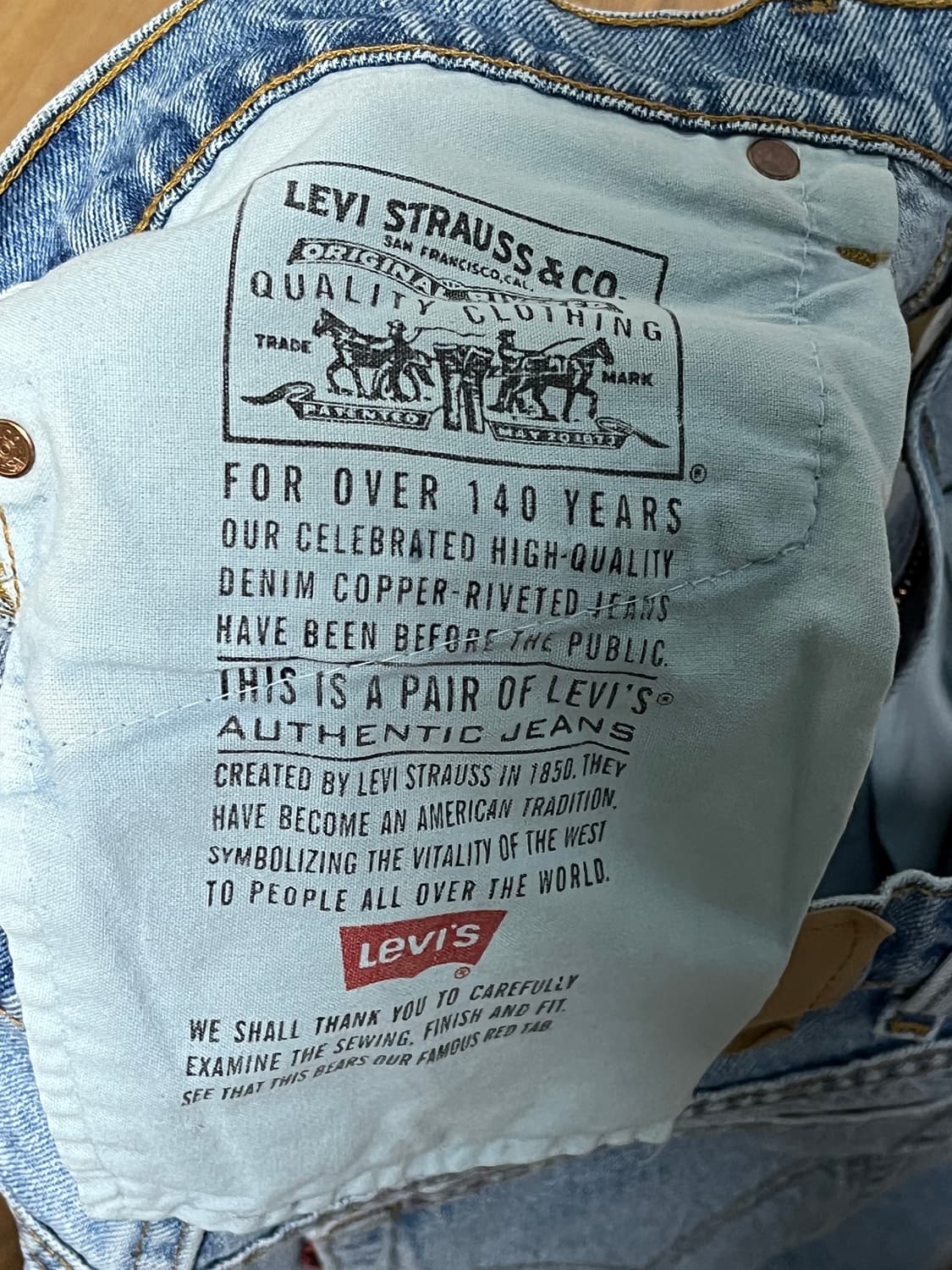 90s 빈티지 리바이스 567 USA 상품이미지4