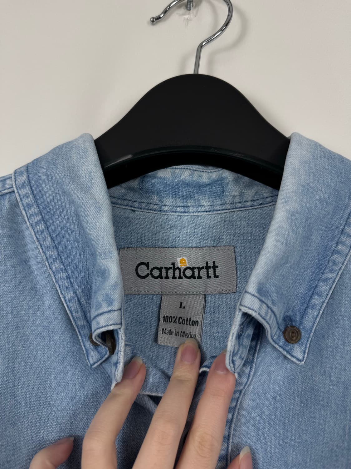 b59) 칼하트 워크 청셔츠 상품이미지3