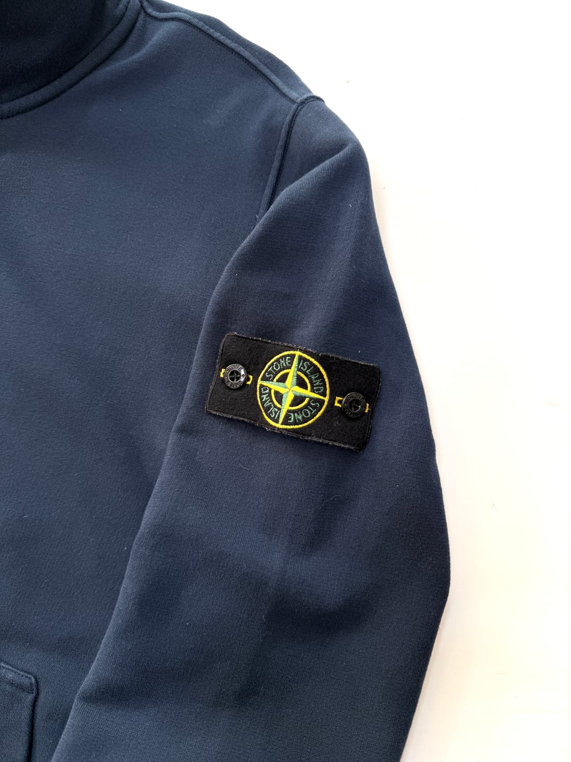Stone Island 스탠드넥 버튼 스웻 가디건 상품이미지2