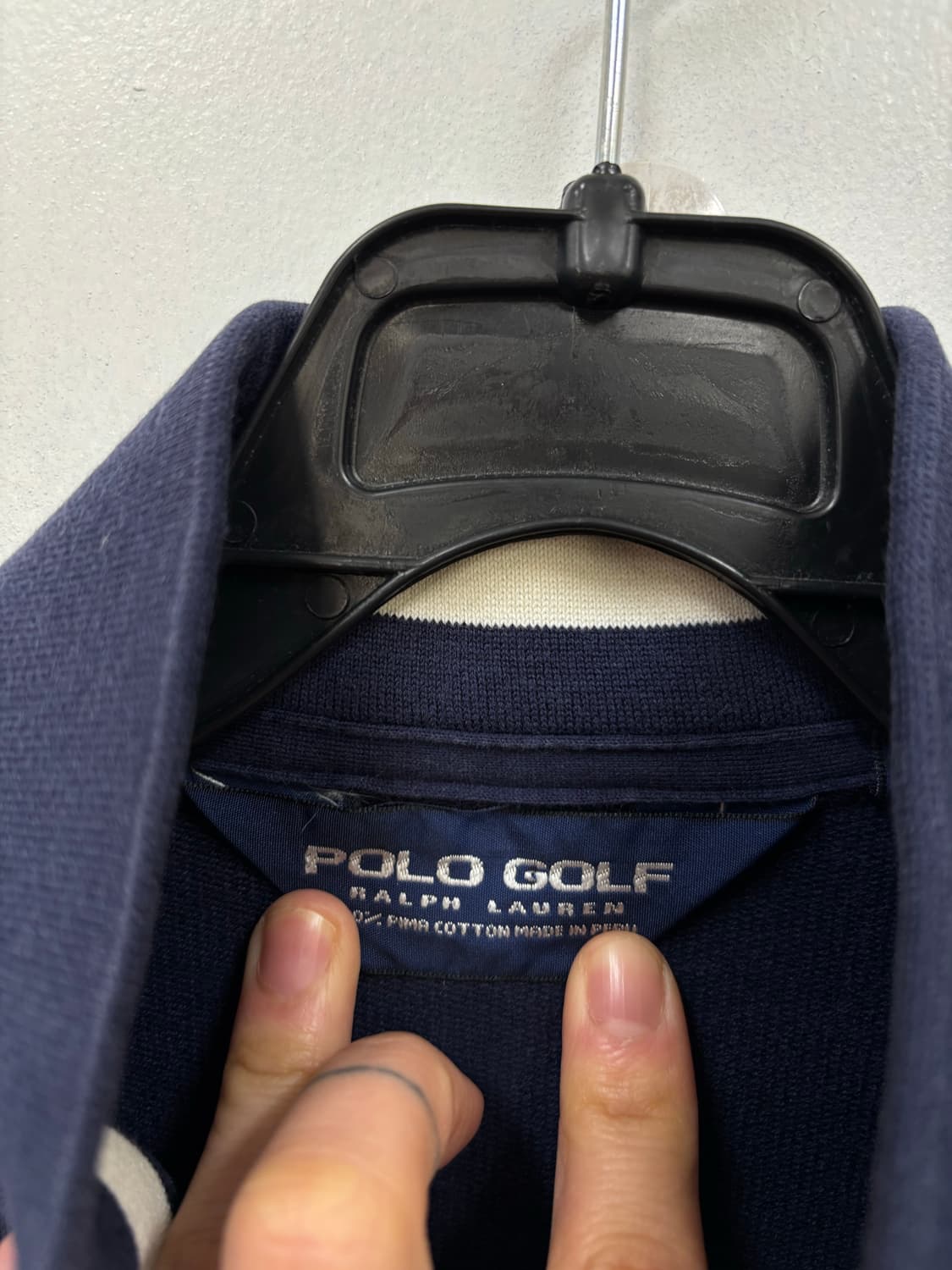 폴로랄프로렌 골프 울 니트 반집업 상품이미지5