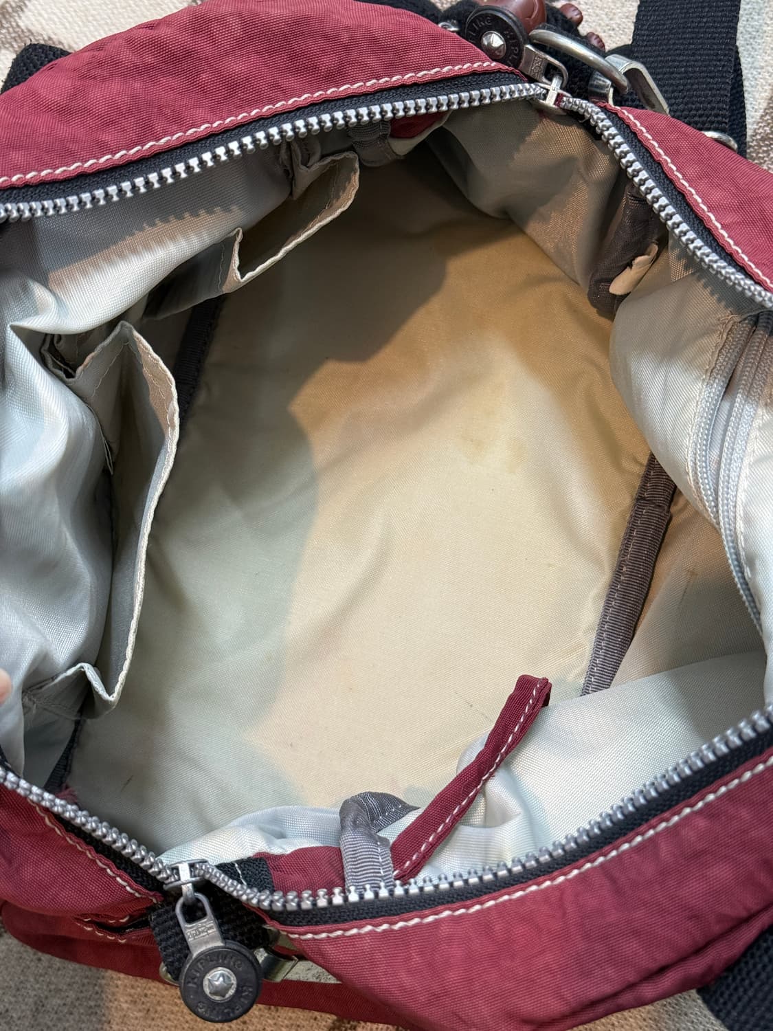 키플링 숄더&크로스백 버건디 상품이미지7