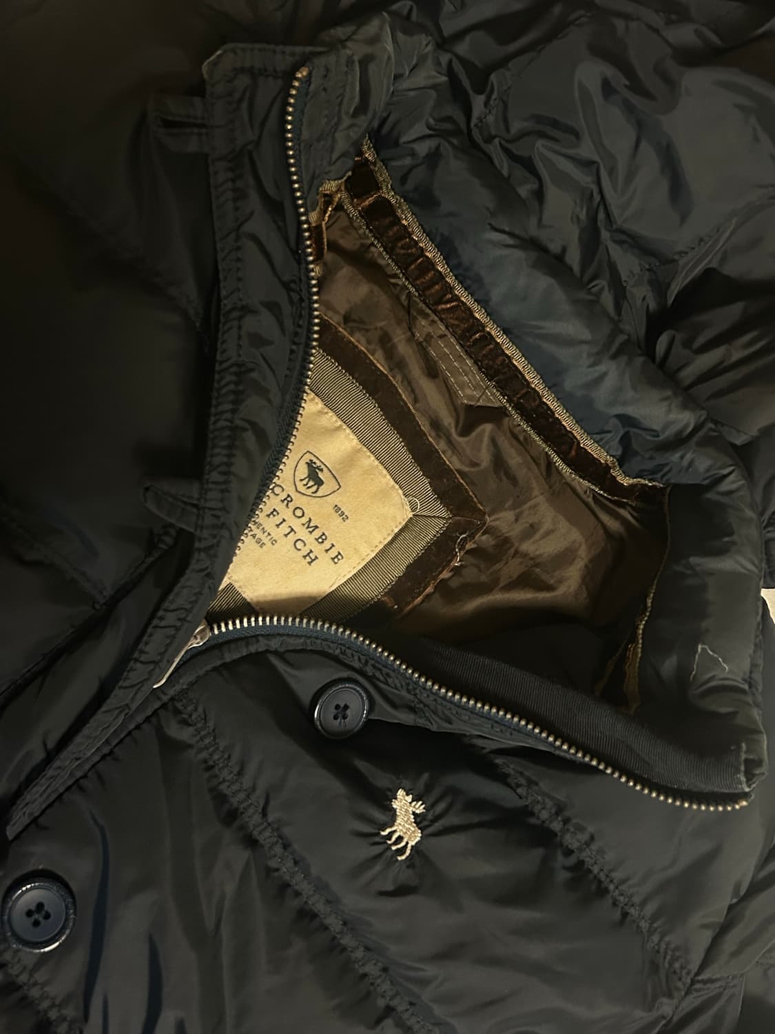 아베크롬비 숏 패딩 상품이미지2