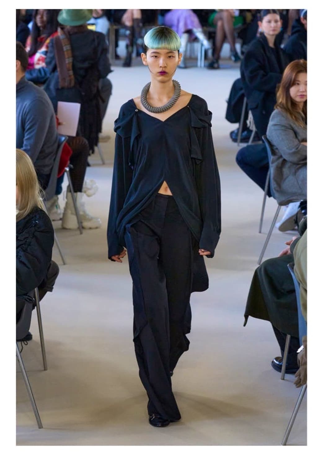 23aw waterfall trousers 상품이미지3