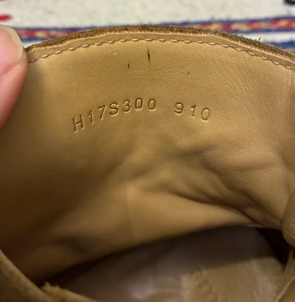 (41/260)AMI 아미 조드퍼 더비 스트랩 스웨이드 부츠 상품이미지8