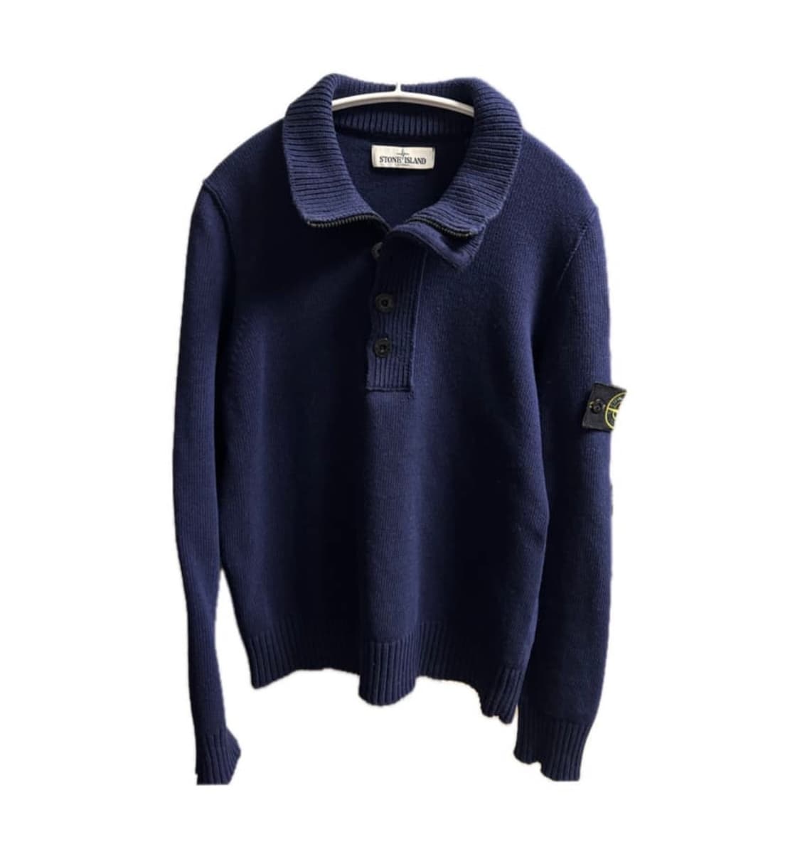 스톤아일랜드 와펜 하프집업 니트 m 상품이미지3