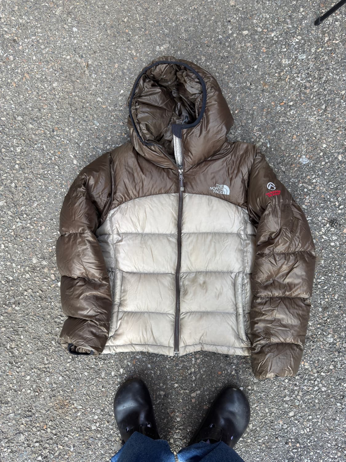 00s 노스페이스 아콘카구아 후디 two tone 상품이미지1