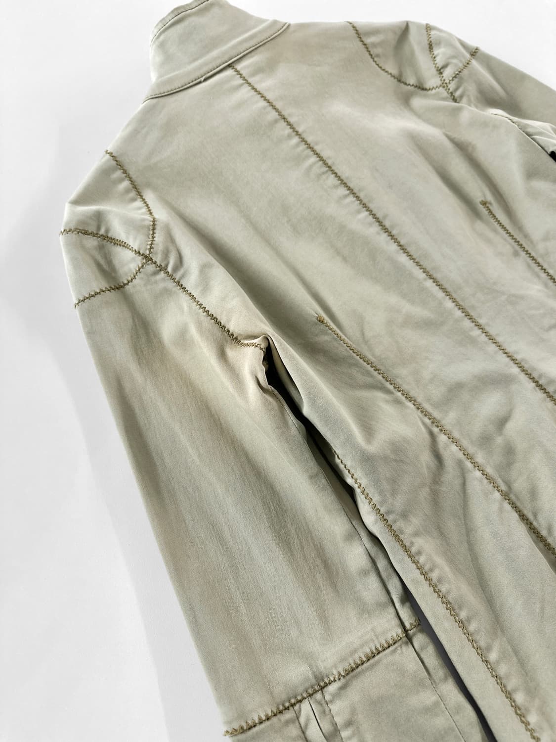 00s 빈티지 DKNY Jeans 집업 패널 코튼 자켓 상품이미지9