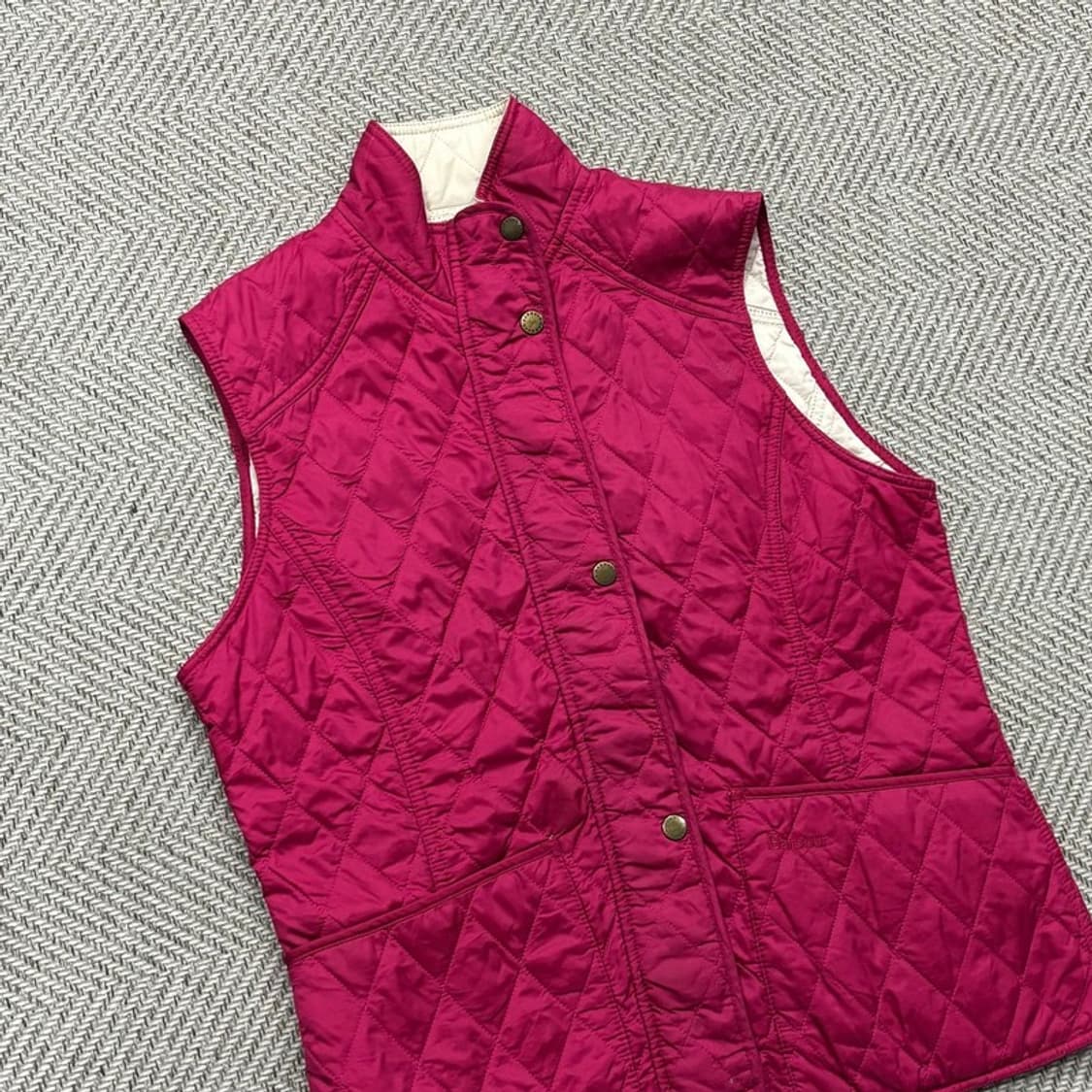 바버 퀄팅 베스트v0364 상품이미지3