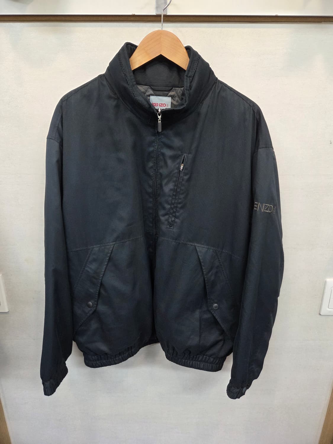 겐조 골프 일본판 빈티지 올드스쿨 누빔 해링턴 자켓 xl 상품이미지1