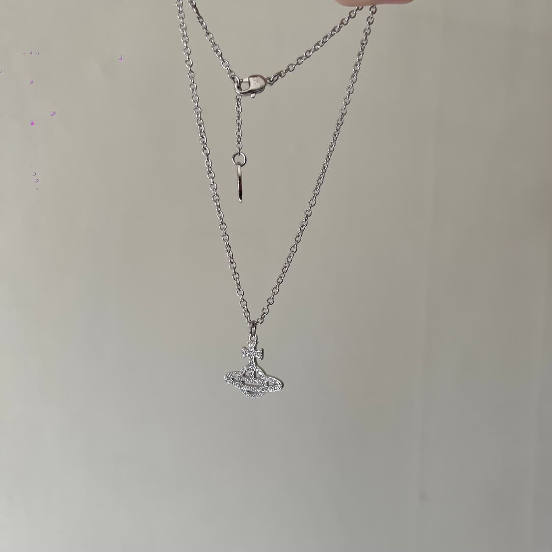 비비안웨스트우드 칼리오페 네크리스 실버 상품이미지2