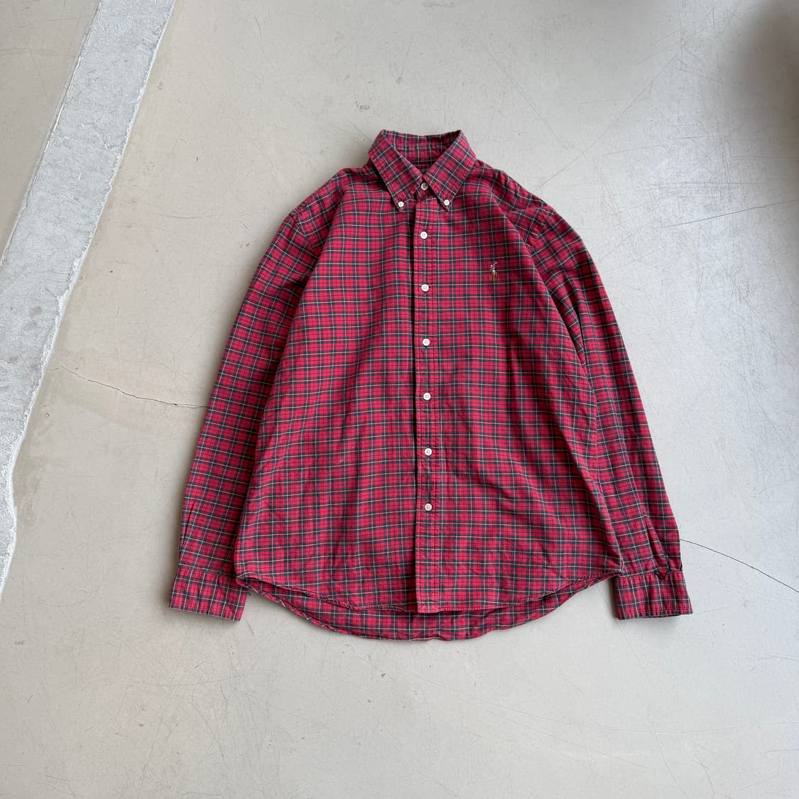 폴로 랄프로렌 체크 셔츠 상품이미지1