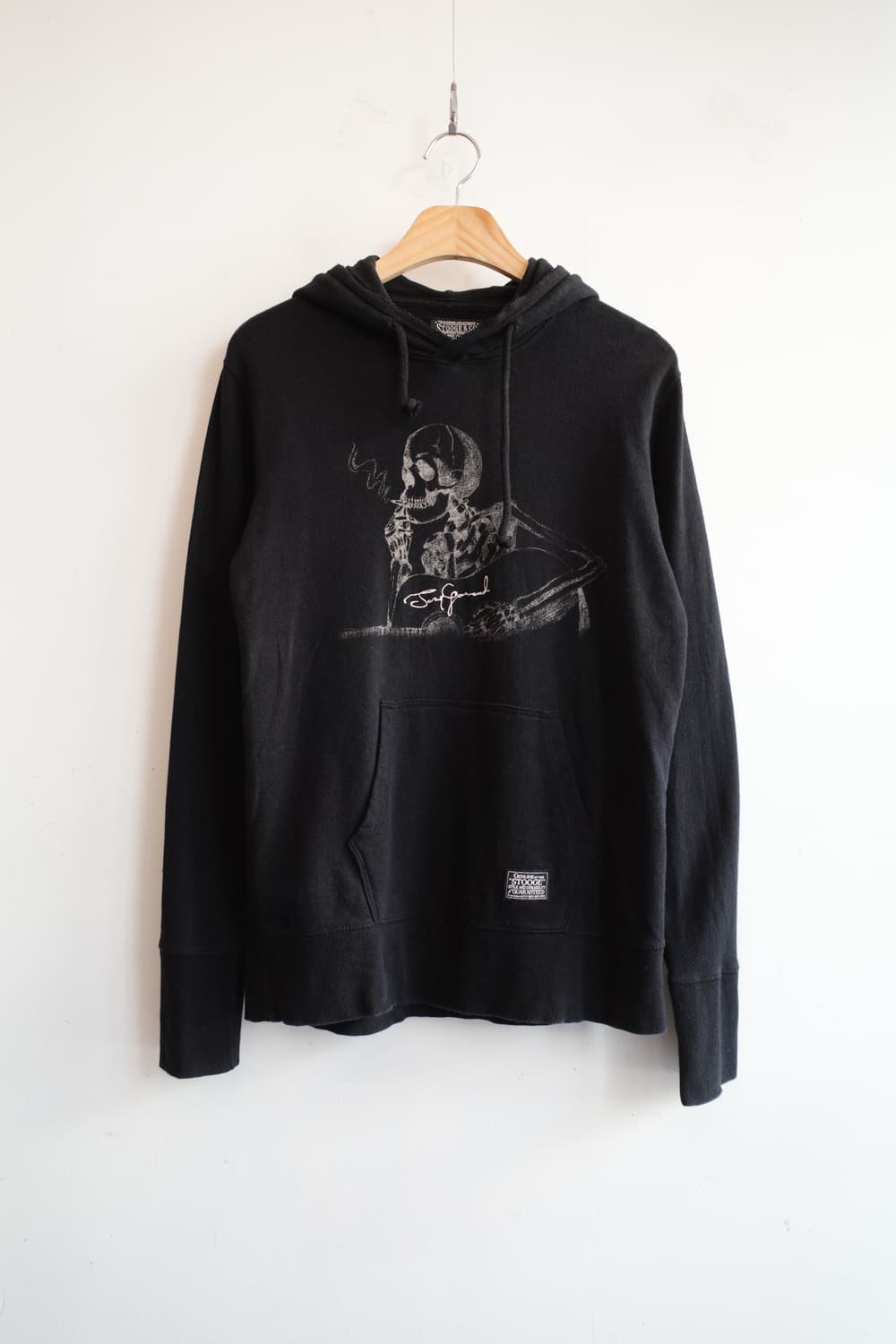 STOOGE & CO 스컬 프린팅 후디  상품이미지1