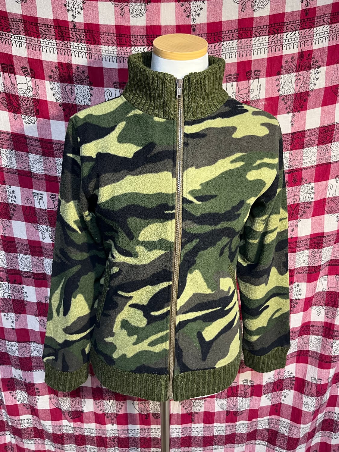 카모 후리스 집업 상품이미지5