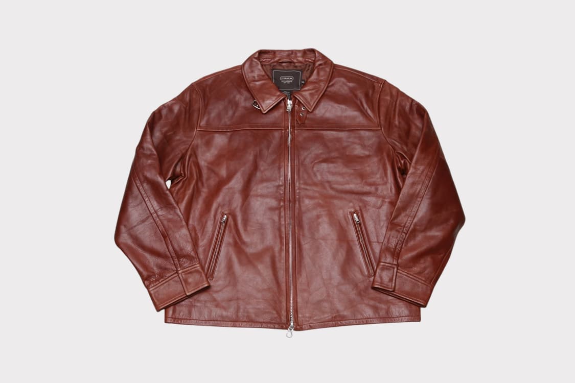 [XL] 코치 소자죽 자켓 상품이미지1