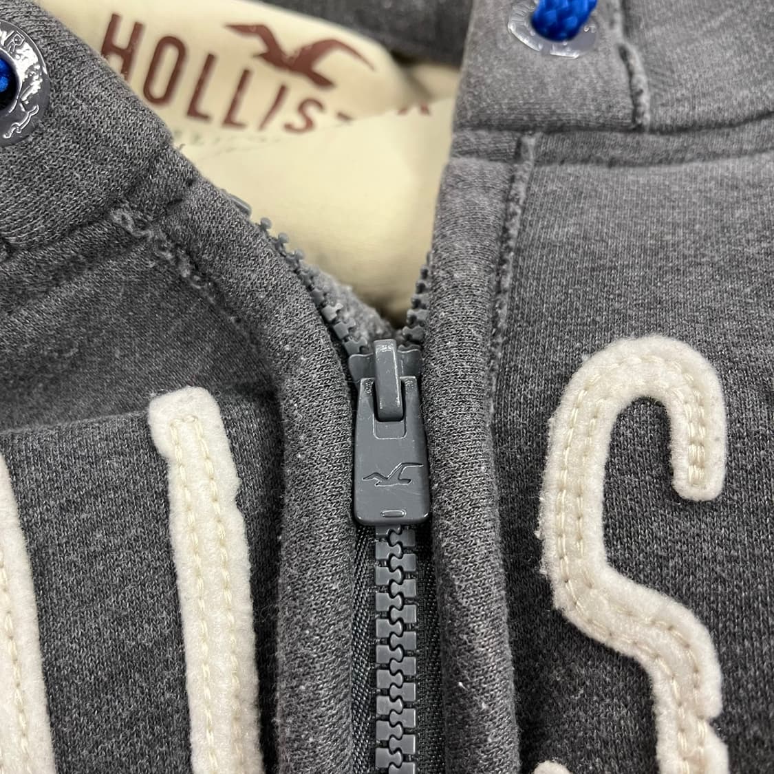 홀리스터 그레이 후드집업 상품이미지7