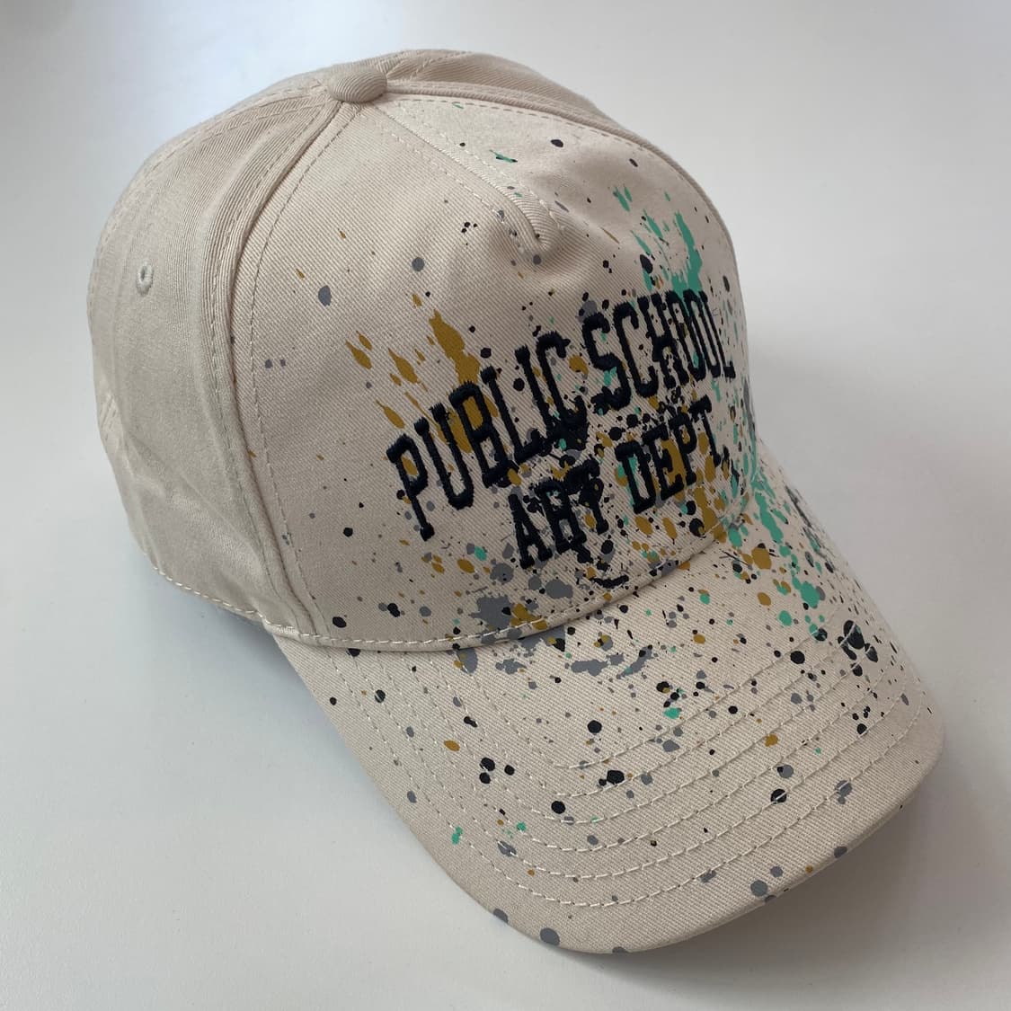 퍼블릭 스쿨 아트 뎁트 페인트 스플래터 캡 상품이미지2