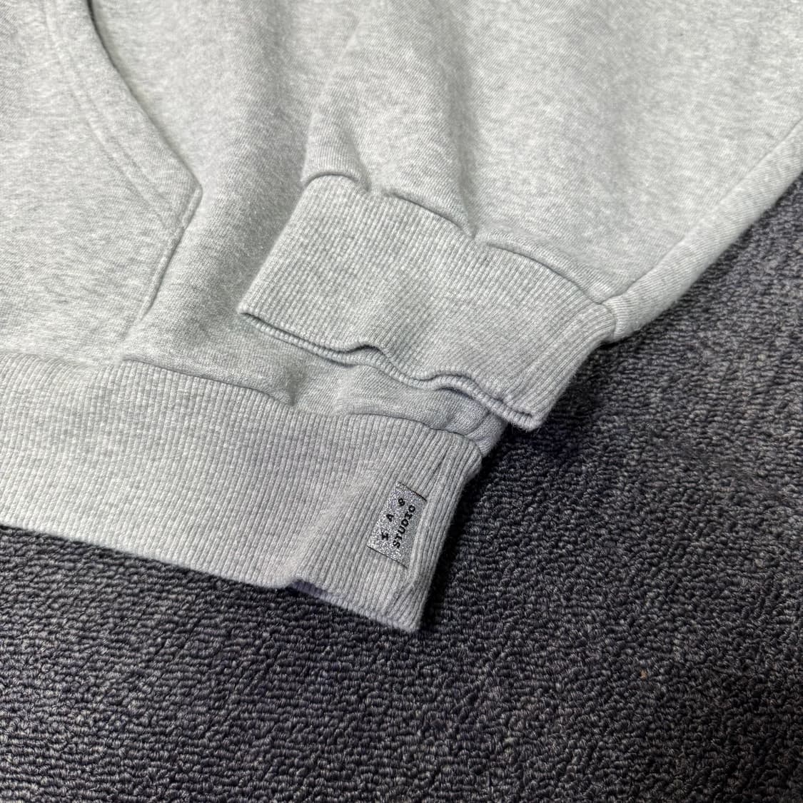 아이앱 스튜디오 x 현대 모비스 하프 집 풀오버 그레이 상품이미지5