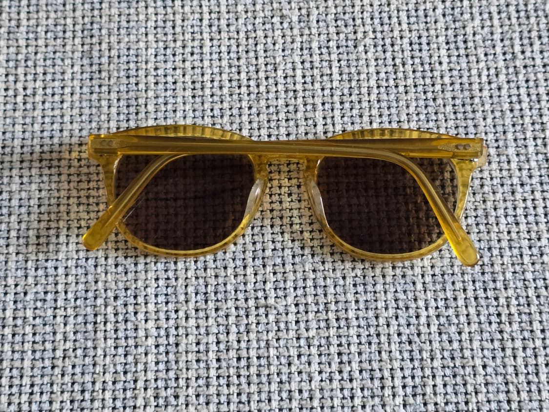 백산안경 하쿠산메가네  메이페어 옐로우 존레논 린디브로우 LINDYBRO 상품이미지3