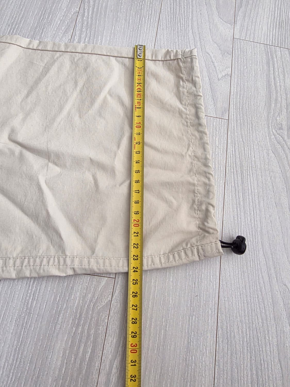 라퍼지 스토어 나일론 카고 팬츠 아이보리 상품이미지8