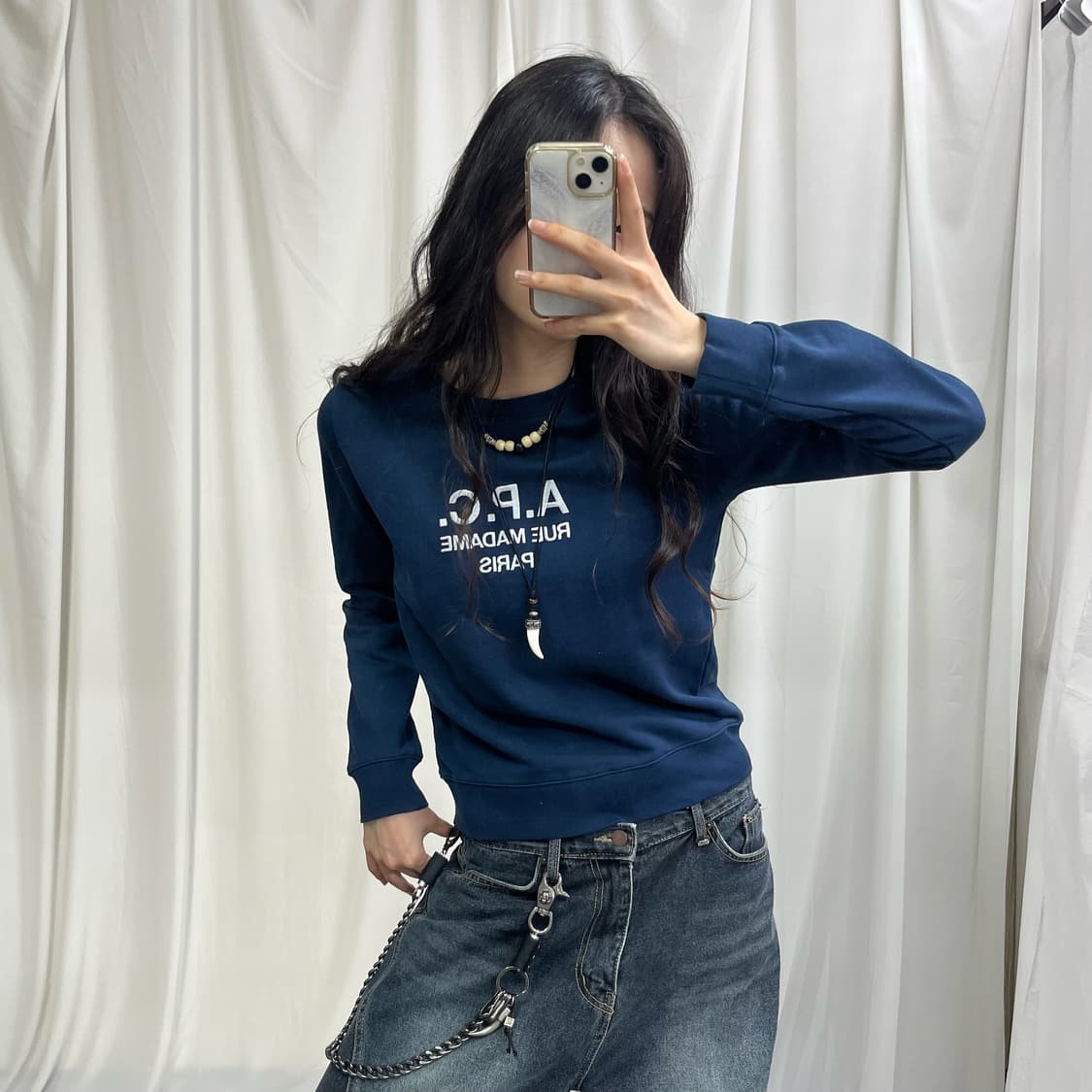 A.P.C navy mtm 상품이미지2