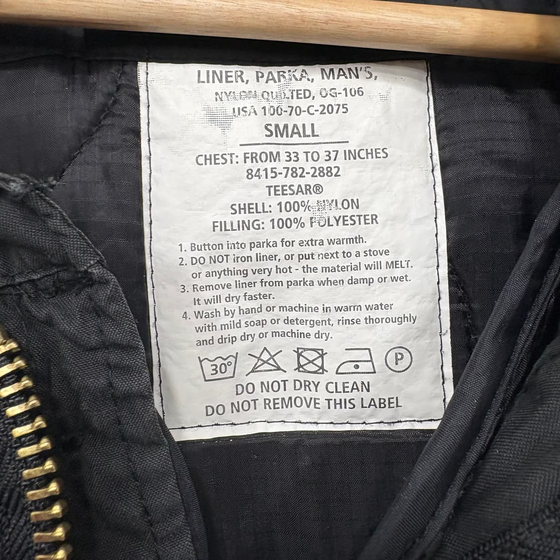 미군 오리지널 M-51 피쉬테일 파카 상품이미지3