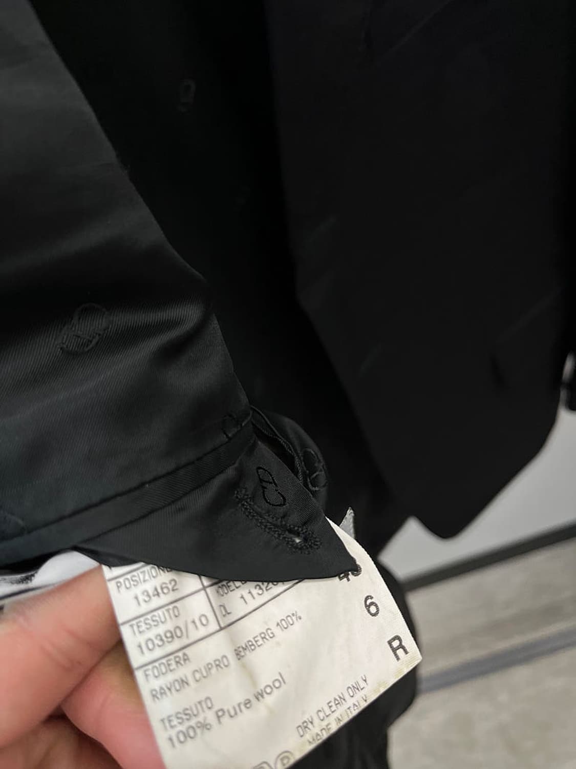 100-105) 크리스찬디올 부띠끄 은장 콤비자켓  상품이미지8