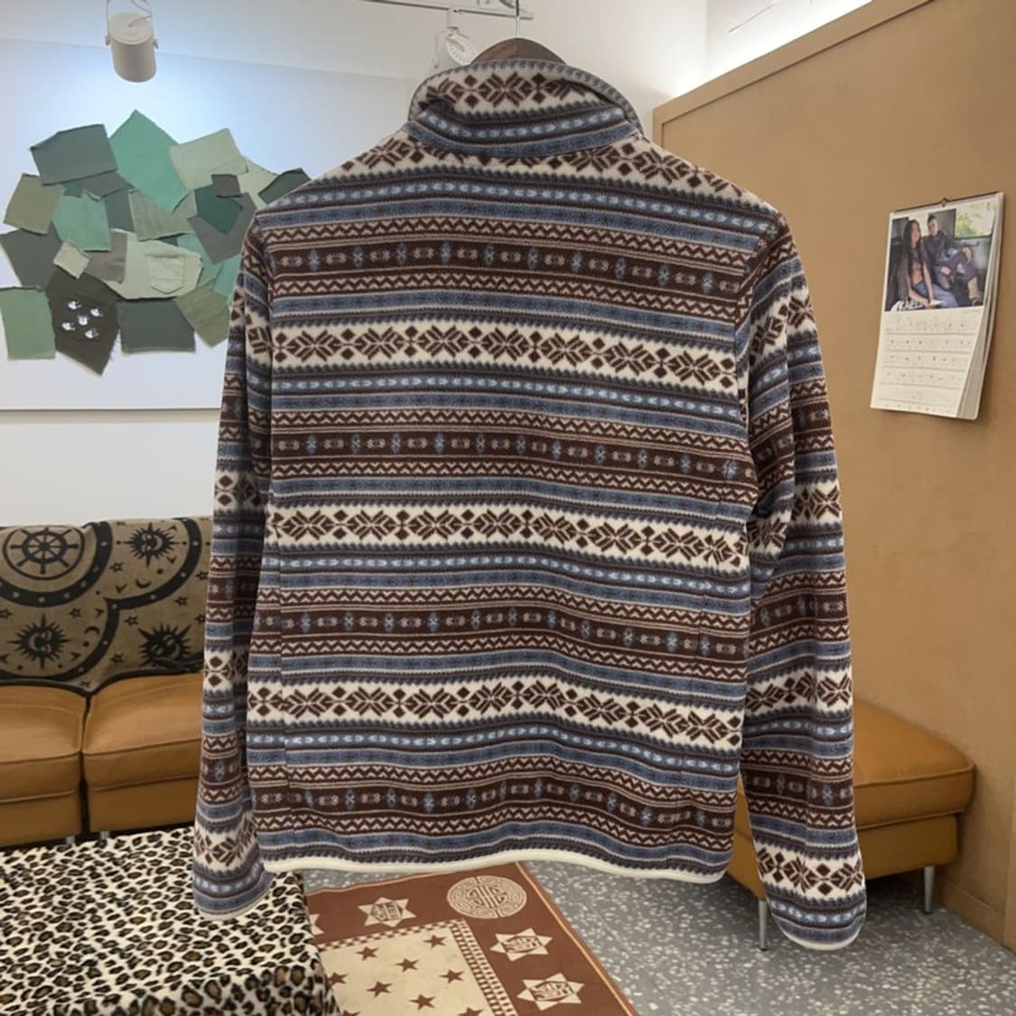 유니클로 빈티지 코지 모리걸 에스닉 후리스 집업 L C09089 상품이미지4