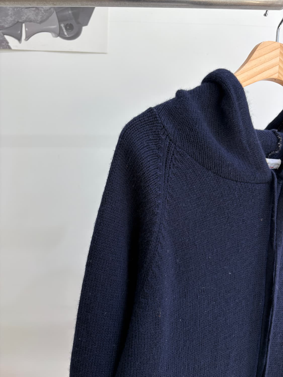 PAPAS 니트 후드티 상품이미지3