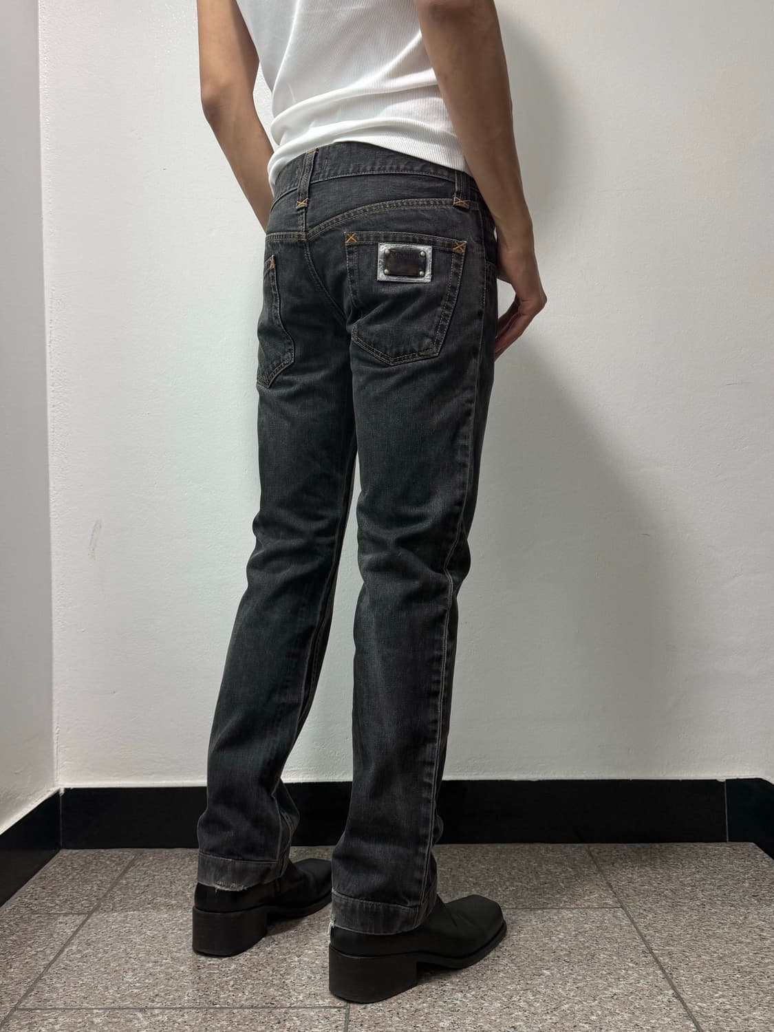 Dolce&Gabbana 00s straight plate jeans 상품이미지5