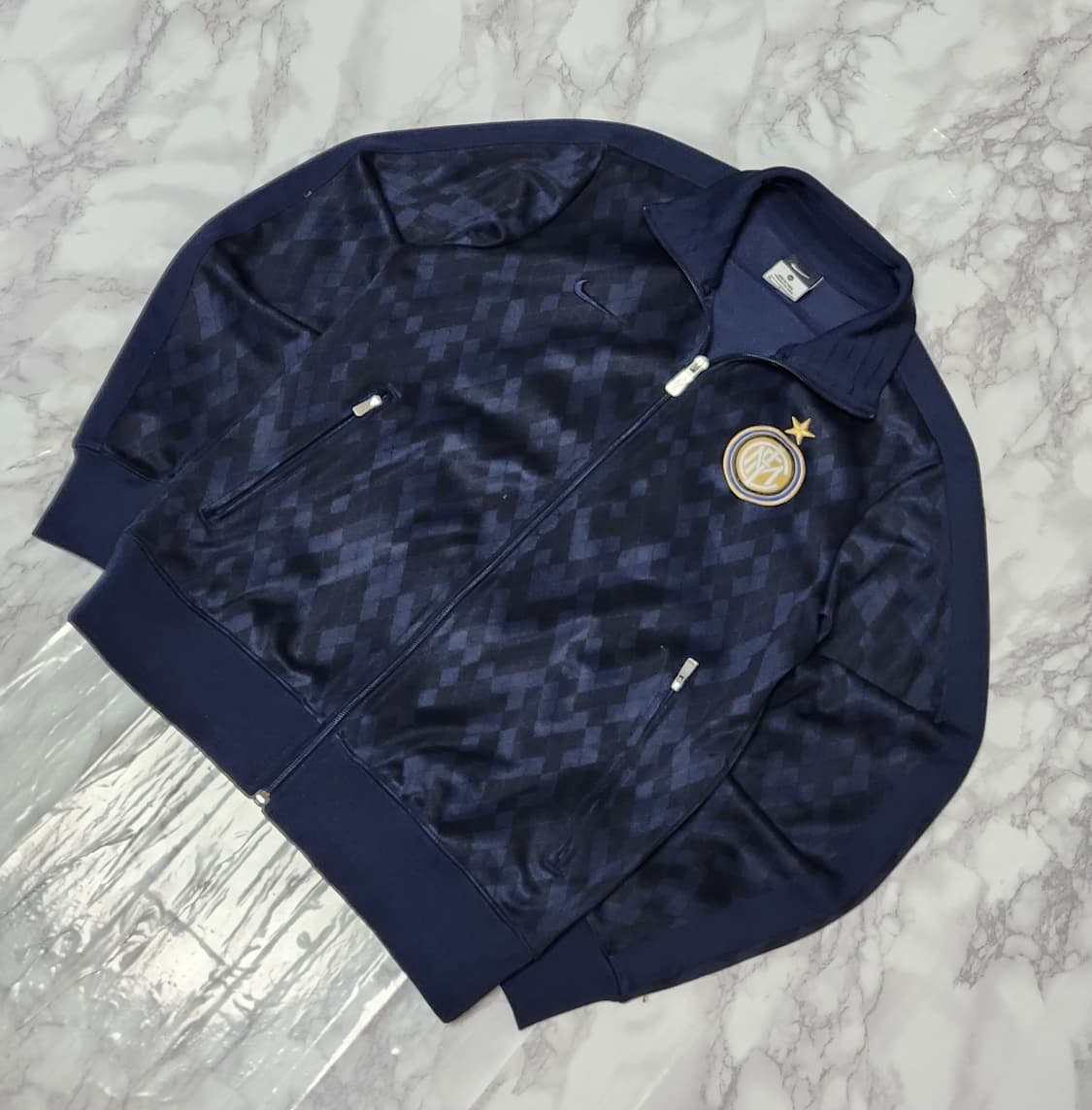 나이키 인터밀란 11-12 트레닝 빅로고 져지 자켓 상품이미지5