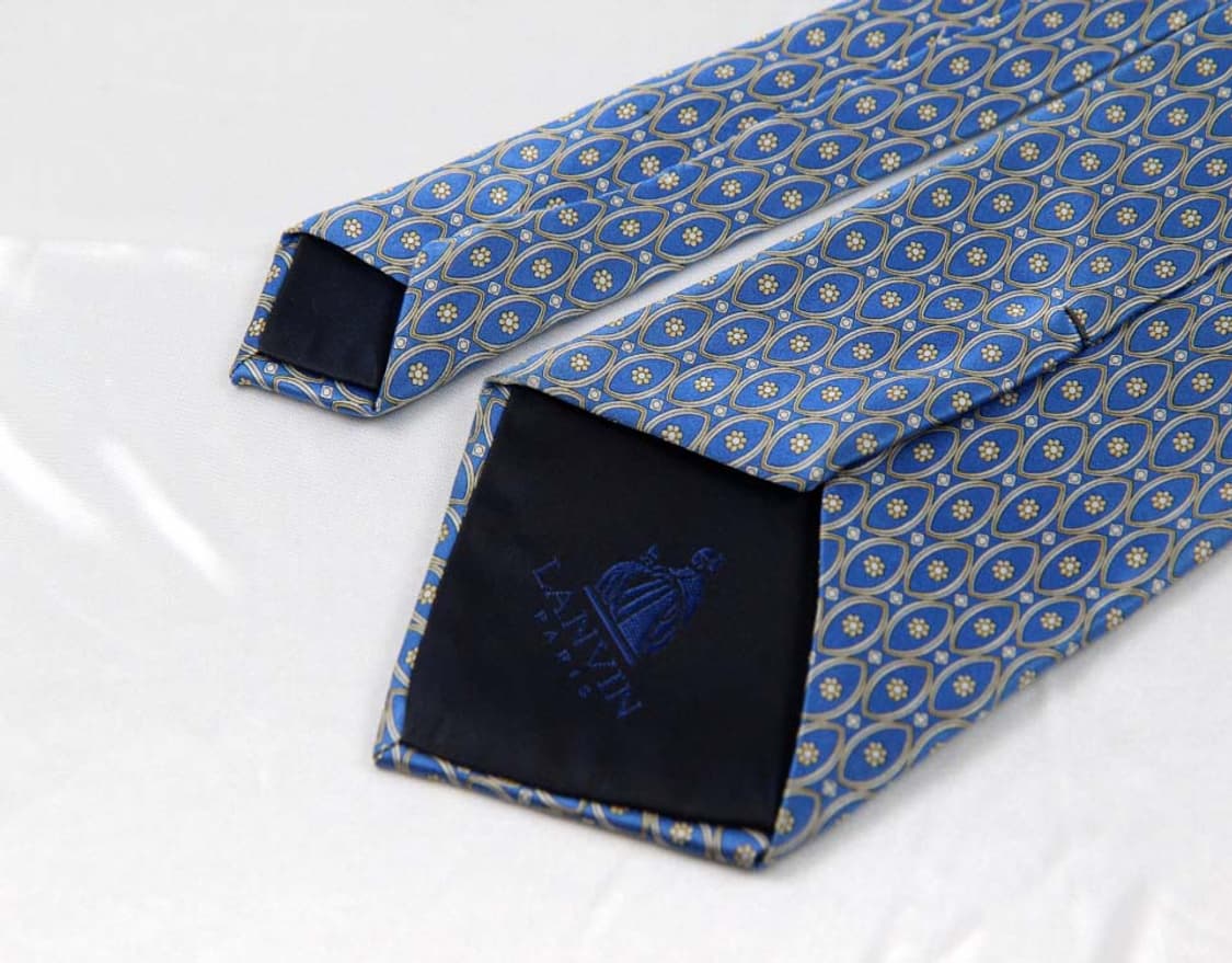 랑방 9.2cm A등급 프랑스 남자 명품 넥타이 상품이미지4