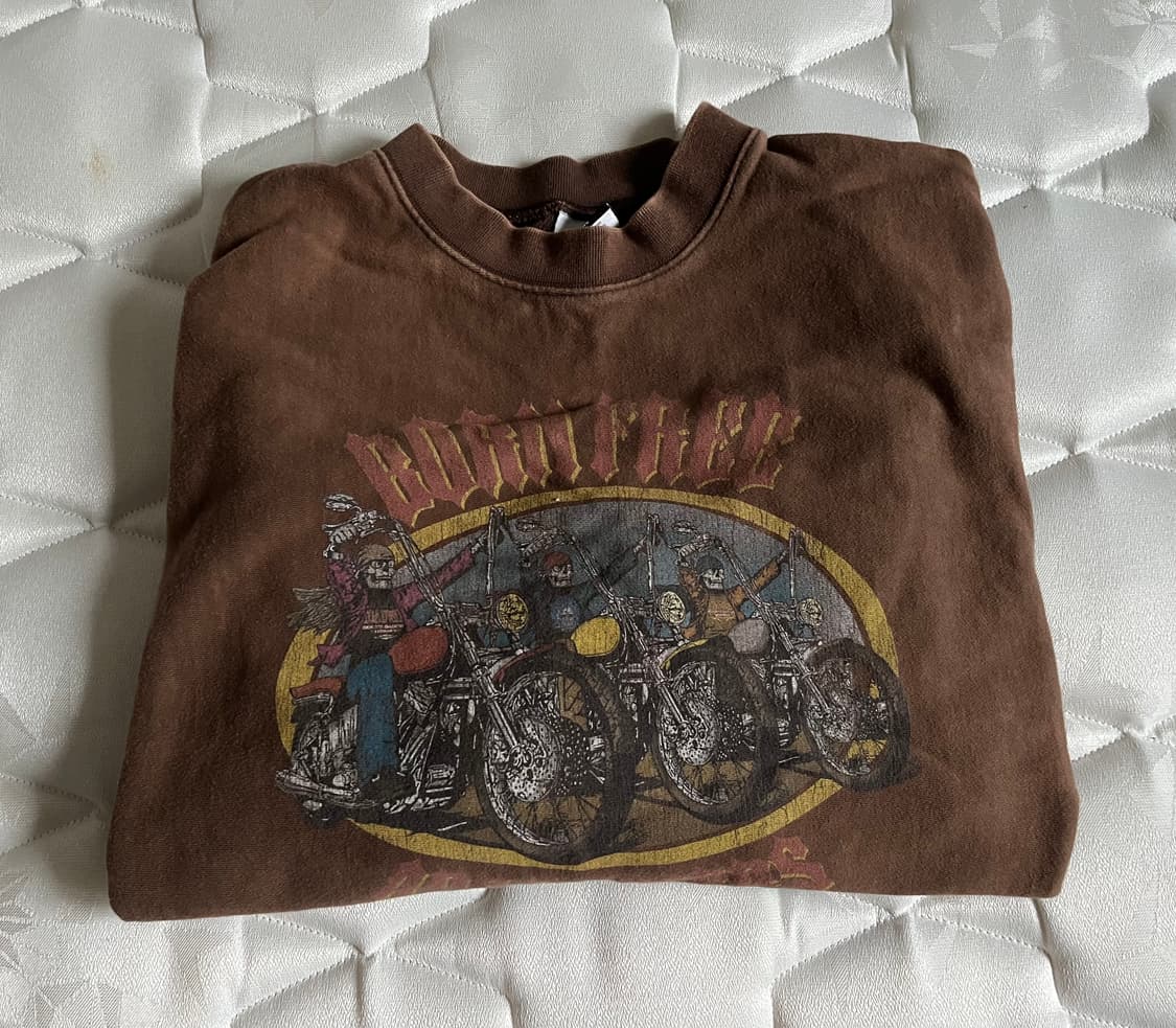 MOT SERIES SWEAT_VINTAGE BROWN 상품이미지1